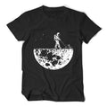 Creative Moon Graphic T-Shirt – Men’s Summer Streetwear