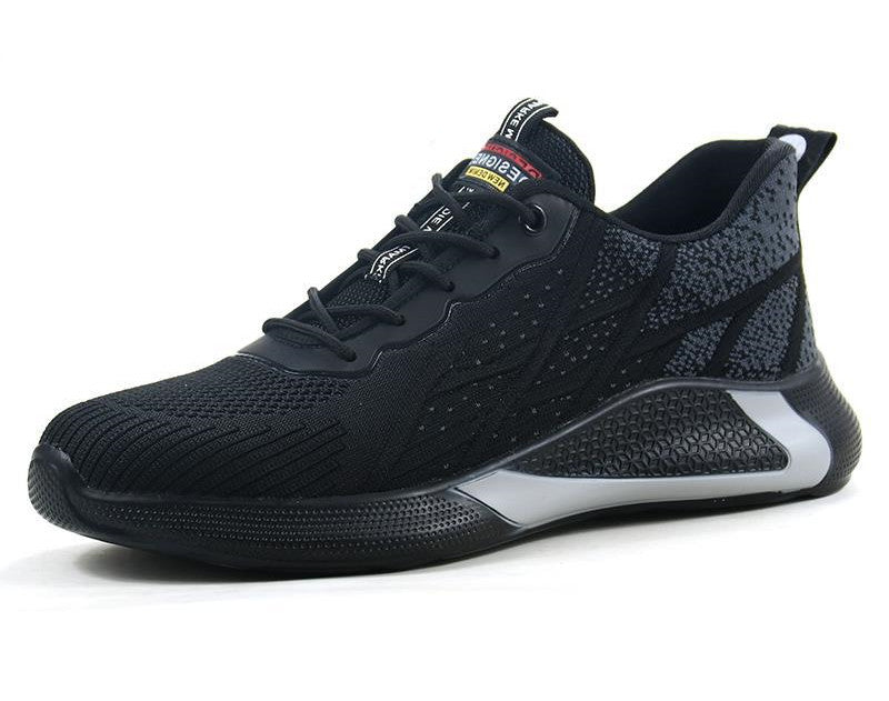 Men Safety Shoes Anti-Puncture Working Sneaker Work Shoes Lightweight