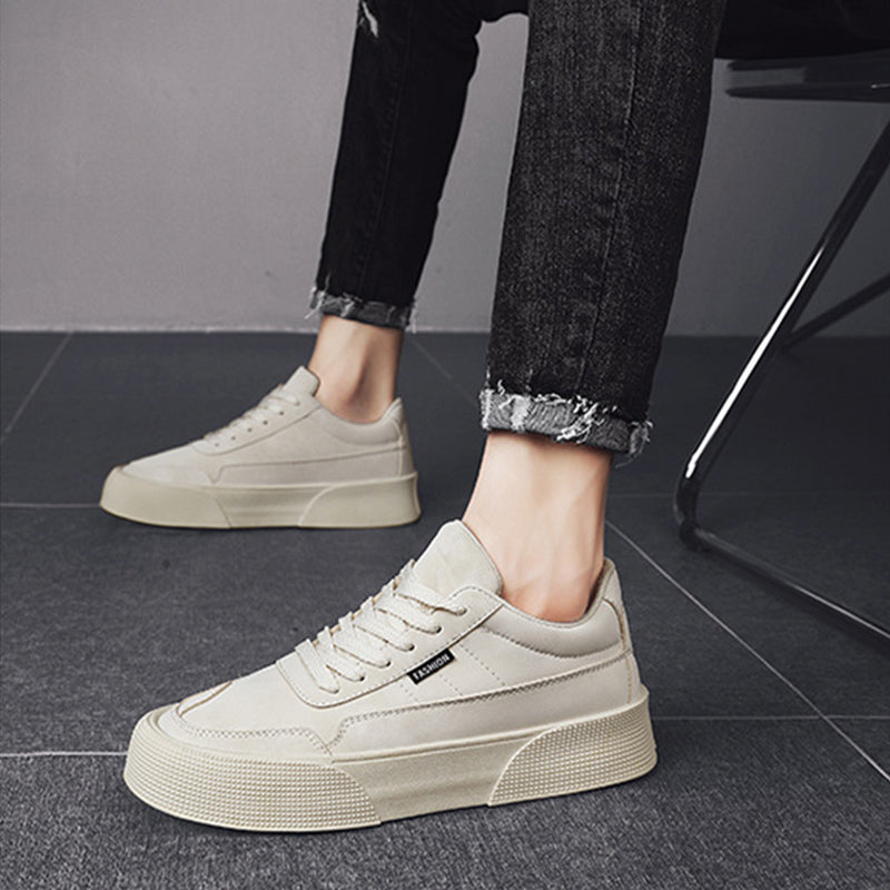 Men’s Breathable Casual Sneakers – Thick Sole