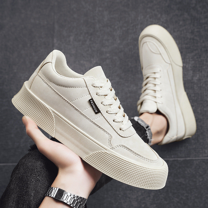 Men’s Breathable Casual Sneakers – Thick Sole
