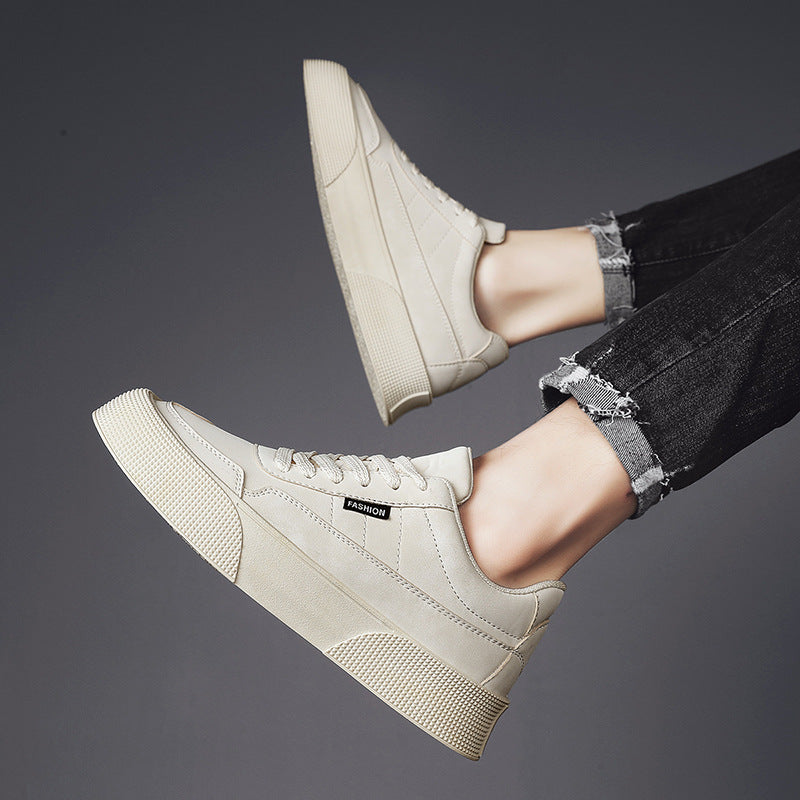 Men’s Breathable Casual Sneakers – Thick Sole
